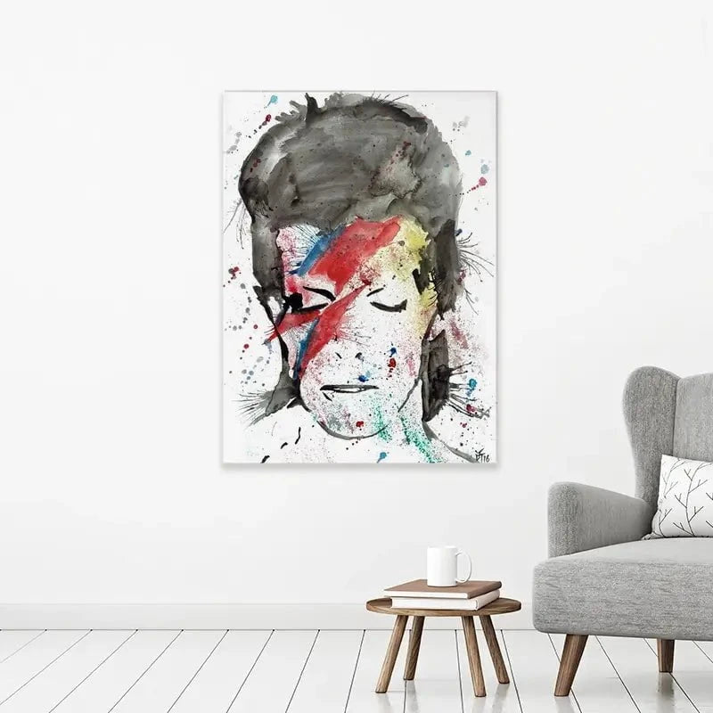 Starman Canvas Print Starman Canvas Print wall art product Jamie Taylor