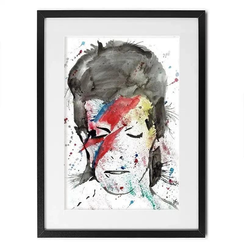 Starman Framed Art Print Starman Framed Art Print wall art product Jamie Taylor
