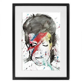 Starman Framed Art Print Starman Framed Art Print wall art product Jamie Taylor
