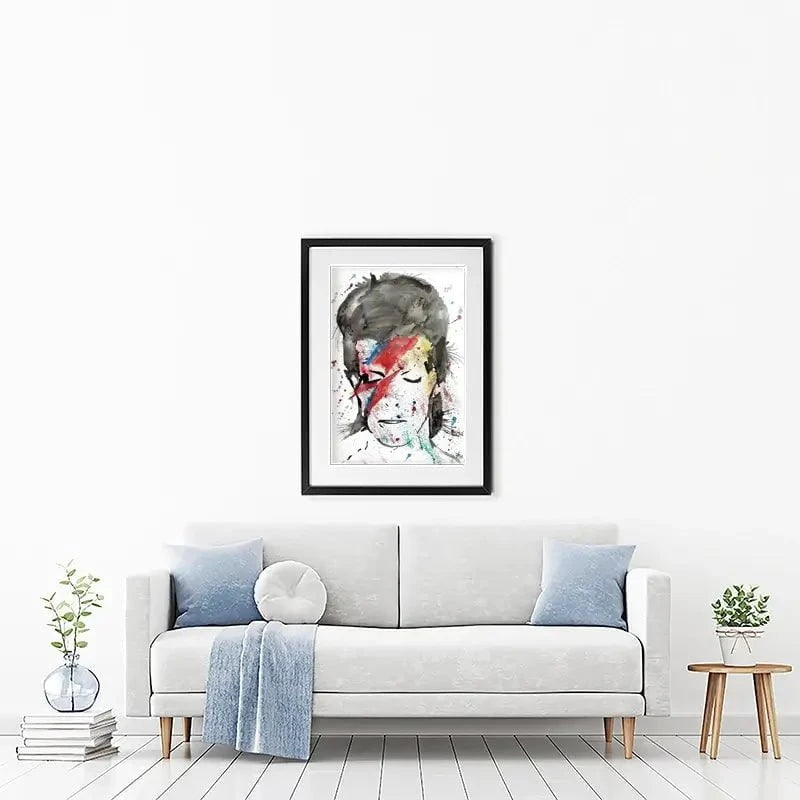 Starman Framed Art Print Starman Framed Art Print wall art product Jamie Taylor