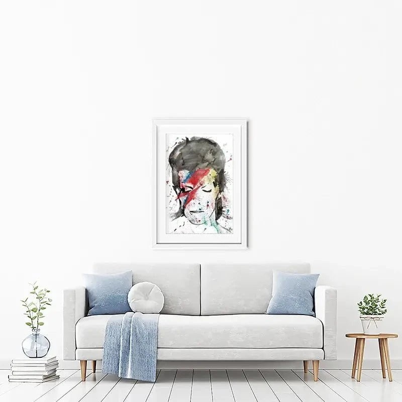 Starman Framed Art Print Starman Framed Art Print wall art product Jamie Taylor