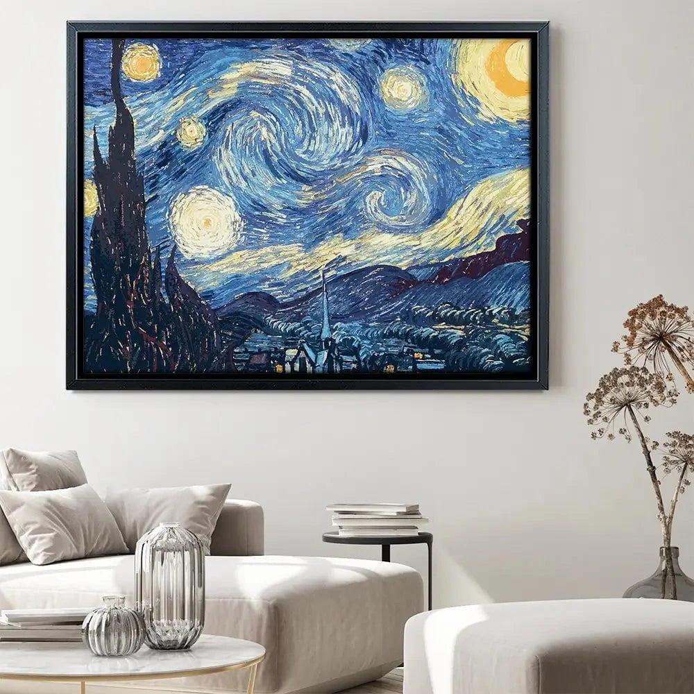 Starry Night Canvas Print Starry Night Canvas Print wall art product Vincent Van Gogh