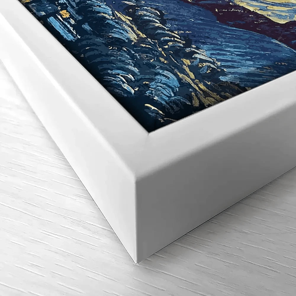 Starry Night Canvas Print Starry Night Canvas Print wall art product Vincent Van Gogh