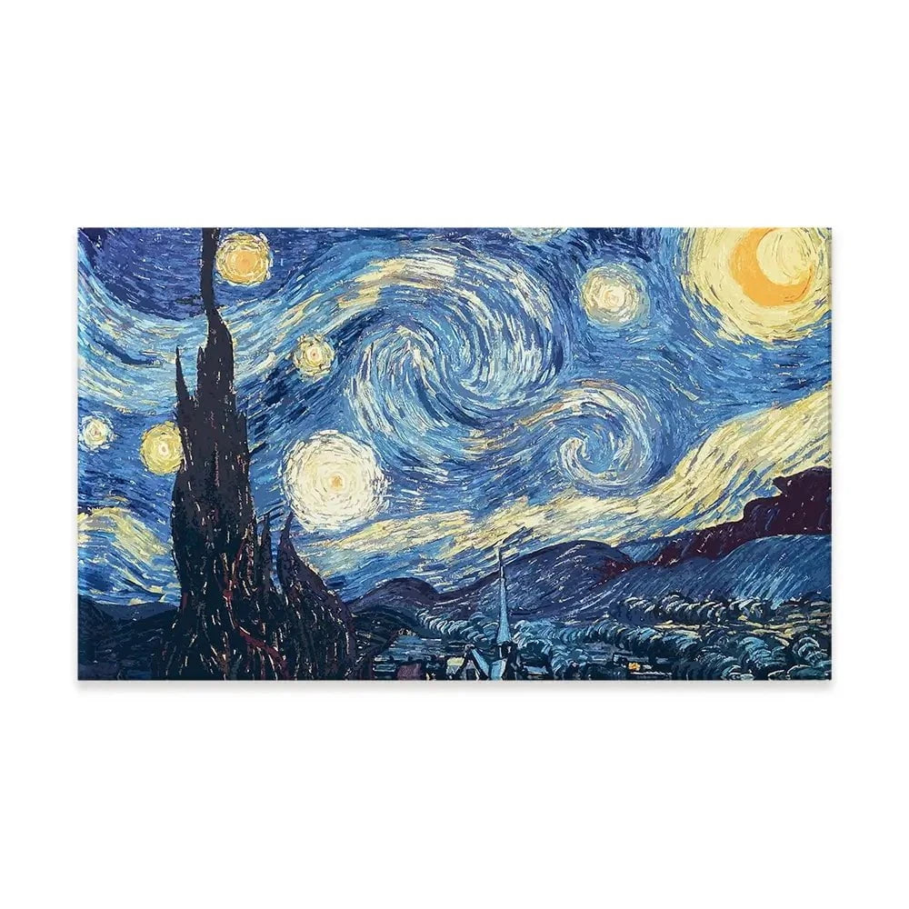 Starry Night Canvas Print Starry Night Canvas Print wall art product Vincent Van Gogh