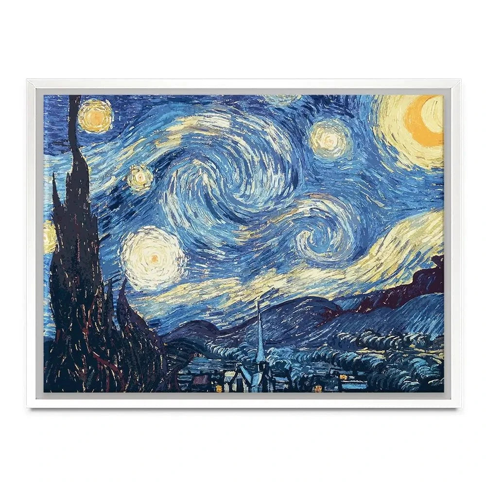 Starry Night Canvas Print Starry Night Canvas Print wall art product Vincent Van Gogh