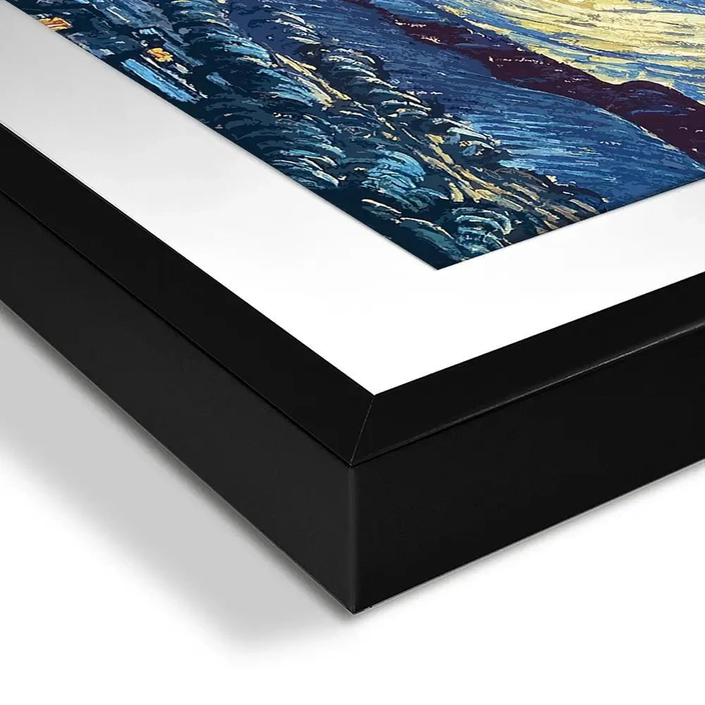 Starry Night Framed Art Print Starry Night Framed Art Print wall art product Vincent Van Gogh