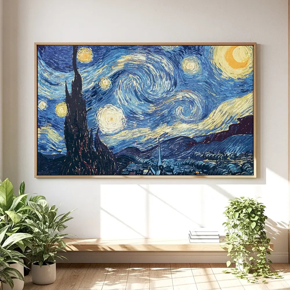Starry Night Oversized Canvas Print Starry Night Oversized Canvas Print wall art product Vincent Van Gogh