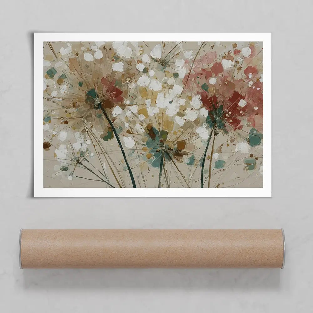 Stems And Seeds Art Print Stems And Seeds Art Print wall art product Chromatic Storm Studio