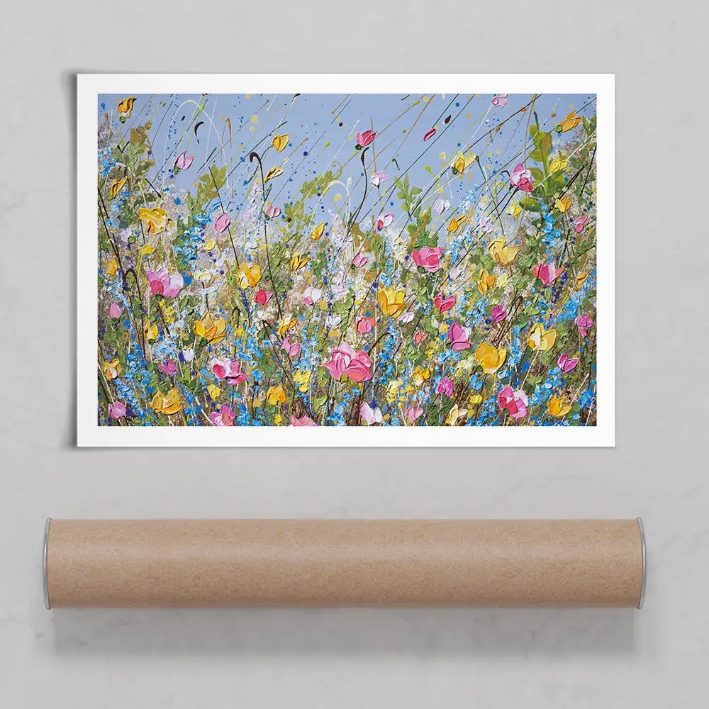 Stillness In Bloom Art Print Stillness In Bloom Art Print wall art product Olga Tkachyk