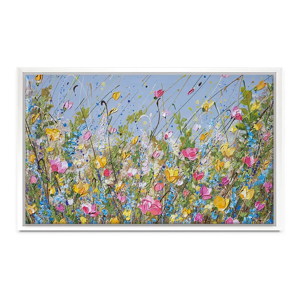 Stillness In Bloom Canvas Print Stillness In Bloom Canvas Print wall art product Olga Tkachyk