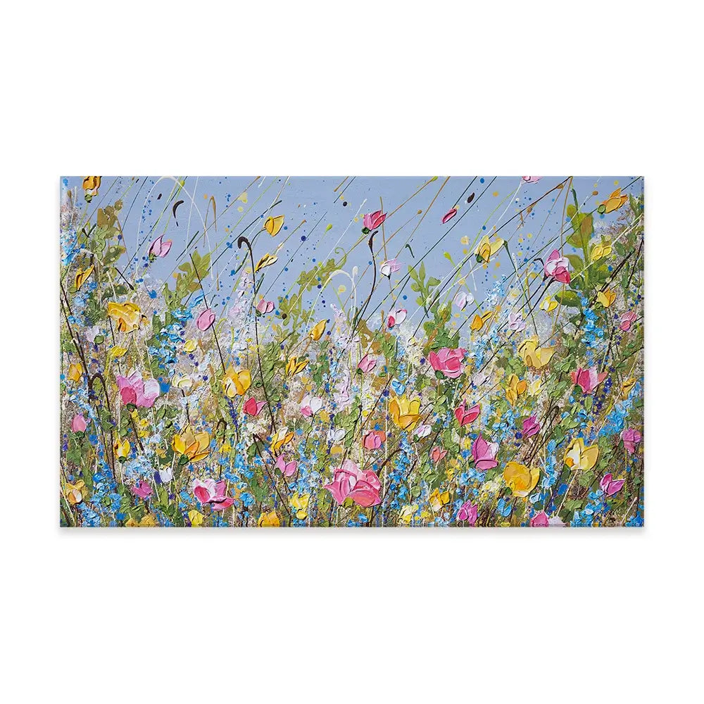 Stillness In Bloom Canvas Print Stillness In Bloom Canvas Print wall art product Olga Tkachyk