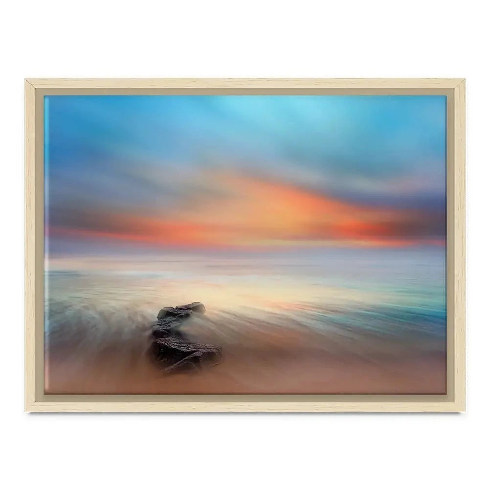 Stone And Sea Canvas Print Stone And Sea Canvas Print wall art product Amir Bajric / Shutterstock