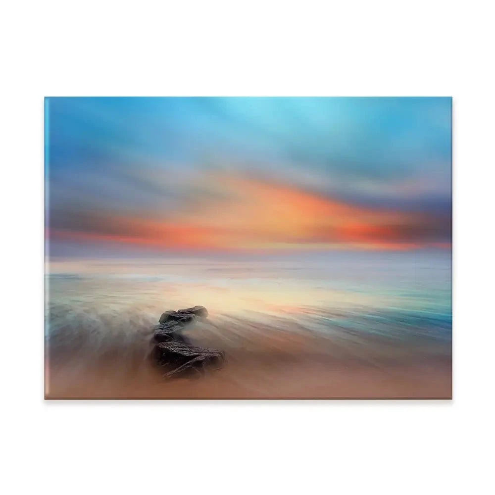 Stone And Sea Canvas Print Stone And Sea Canvas Print wall art product Amir Bajric / Shutterstock