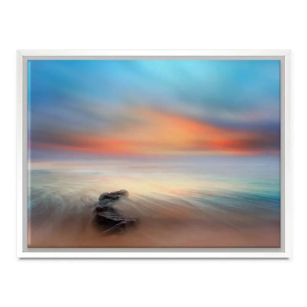 Stone And Sea Canvas Print Stone And Sea Canvas Print wall art product Amir Bajric / Shutterstock