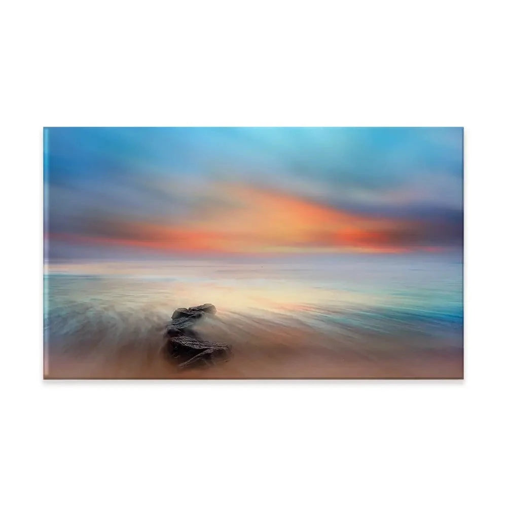 Stone And Sea Canvas Print Stone And Sea Canvas Print wall art product Amir Bajric / Shutterstock