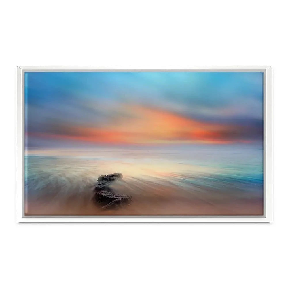 Stone And Sea Canvas Print Stone And Sea Canvas Print wall art product Amir Bajric / Shutterstock