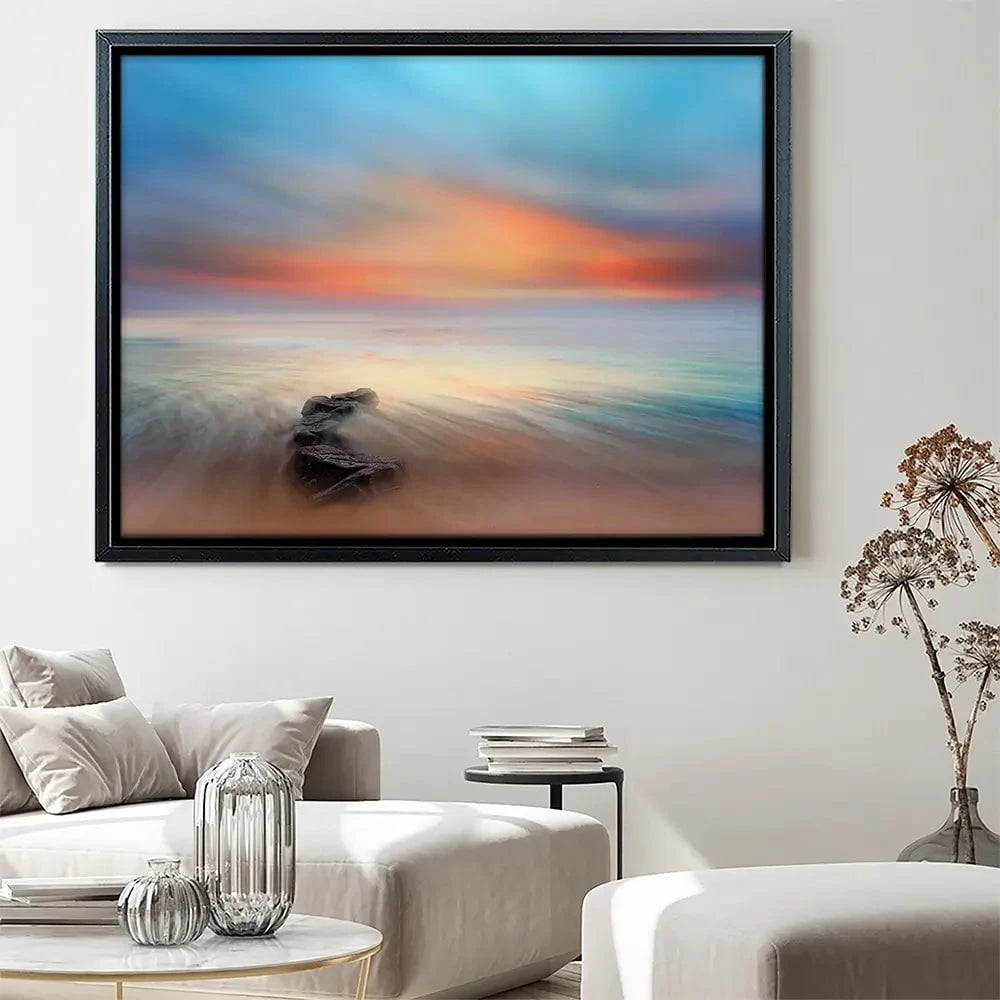 Stone And Sea Canvas Print Stone And Sea Canvas Print wall art product Amir Bajric / Shutterstock