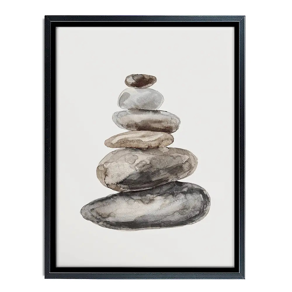 Stone Balance Canvas Print Stone Balance Canvas Print wall art product Treechild