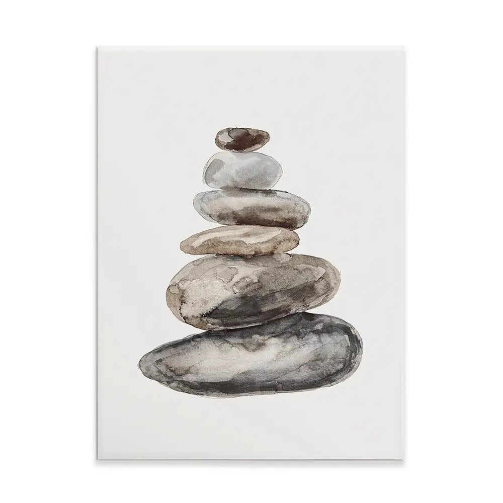 Stone Balance Canvas Print Stone Balance Canvas Print wall art product Treechild