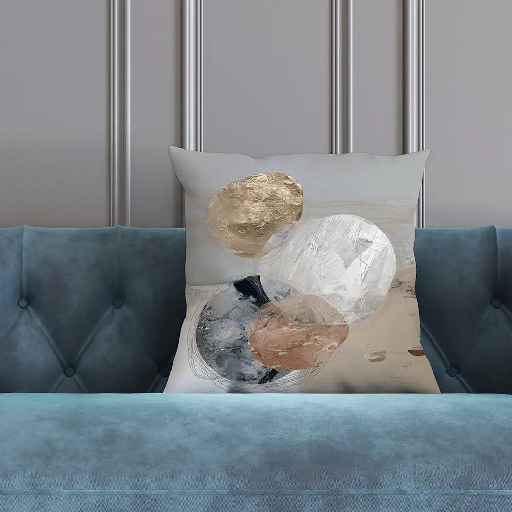 Stone Cluster Soft Cushion Stone Cluster Soft Cushion wall art product Chromatic Storm Studio