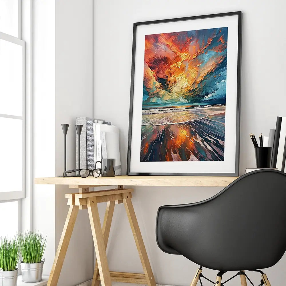 Stormy Summer Framed Art Print Stormy Summer Framed Art Print wall art product David Alexander Elder