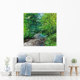 Stream At Lake Vyrnwy Canvas Print Stream At Lake Vyrnwy Canvas Print wall art product Jane Brookshaw