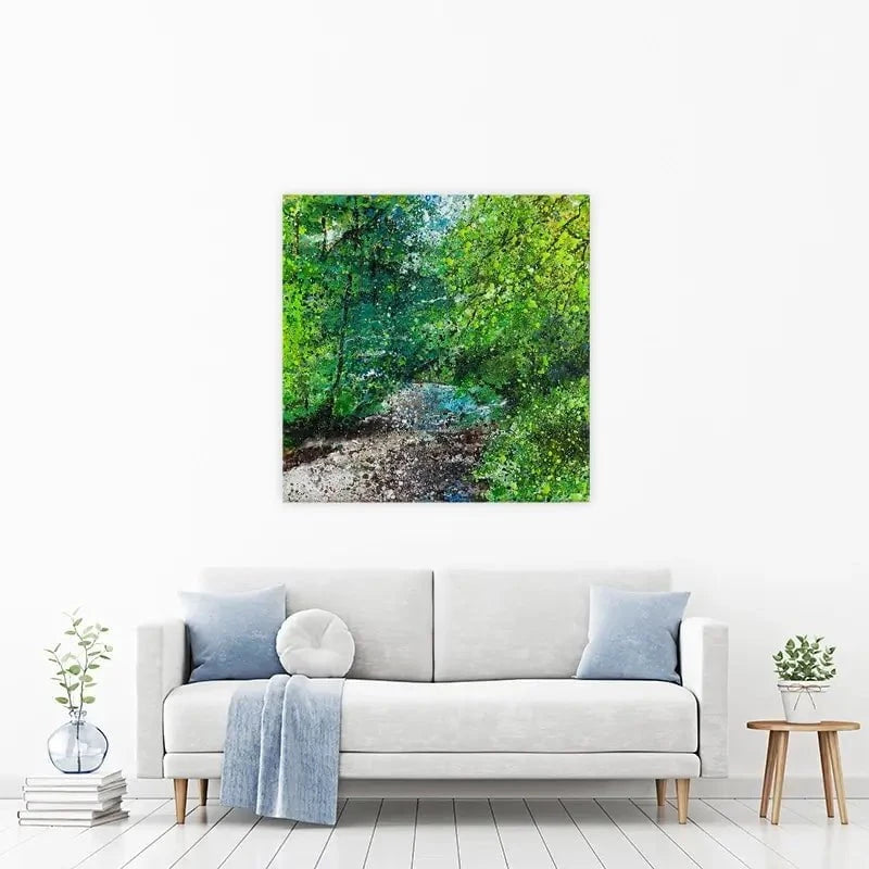 Stream At Lake Vyrnwy Canvas Print Stream At Lake Vyrnwy Canvas Print wall art product Jane Brookshaw