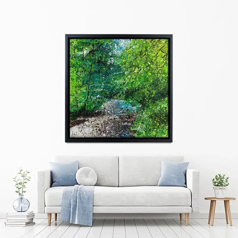 Stream At Lake Vyrnwy Canvas Print Stream At Lake Vyrnwy Canvas Print wall art product Jane Brookshaw