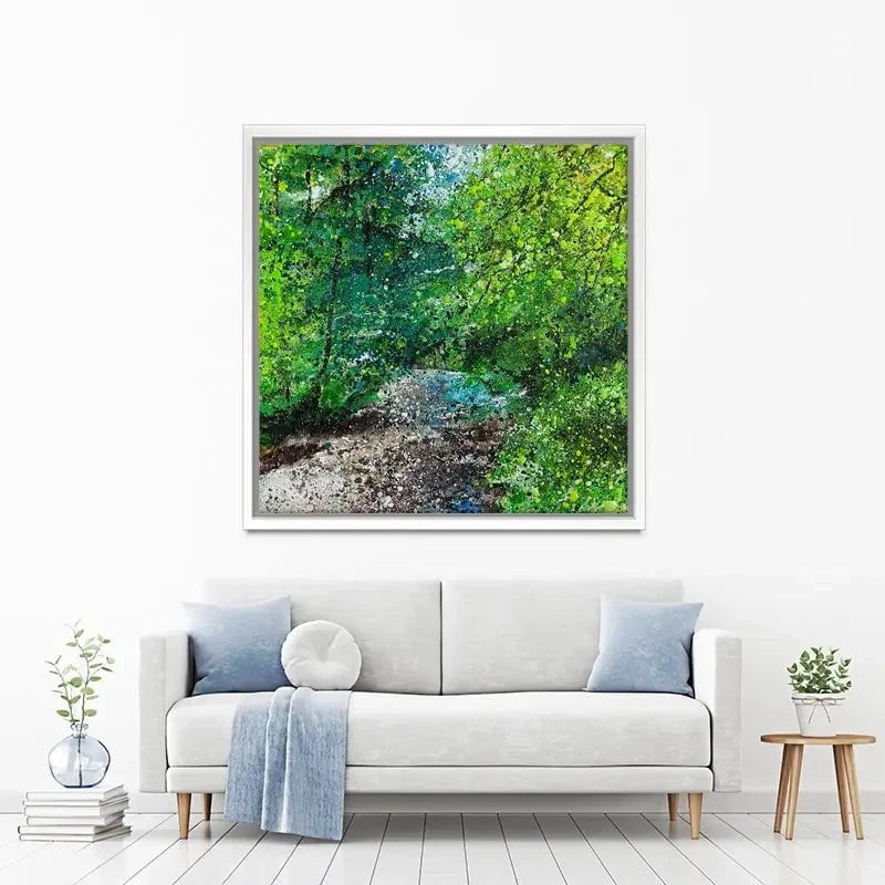 Stream At Lake Vyrnwy Canvas Print Stream At Lake Vyrnwy Canvas Print wall art product Jane Brookshaw