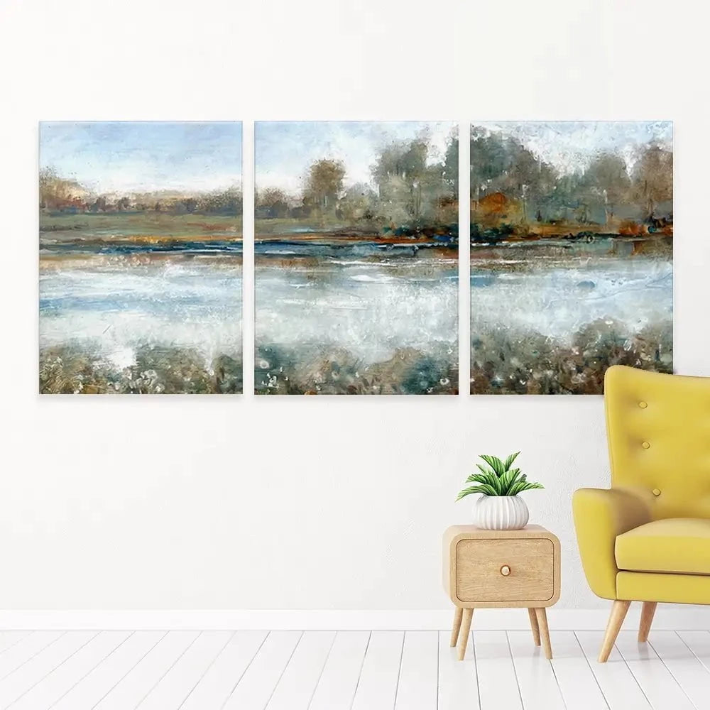 Stream Side Trio Canvas Print Stream Side Trio Canvas Print wall art product Tim O'Toole