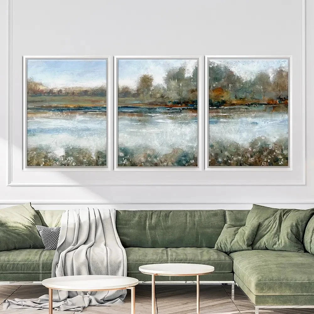 Stream Side Trio Canvas Print Stream Side Trio Canvas Print wall art product Tim O'Toole