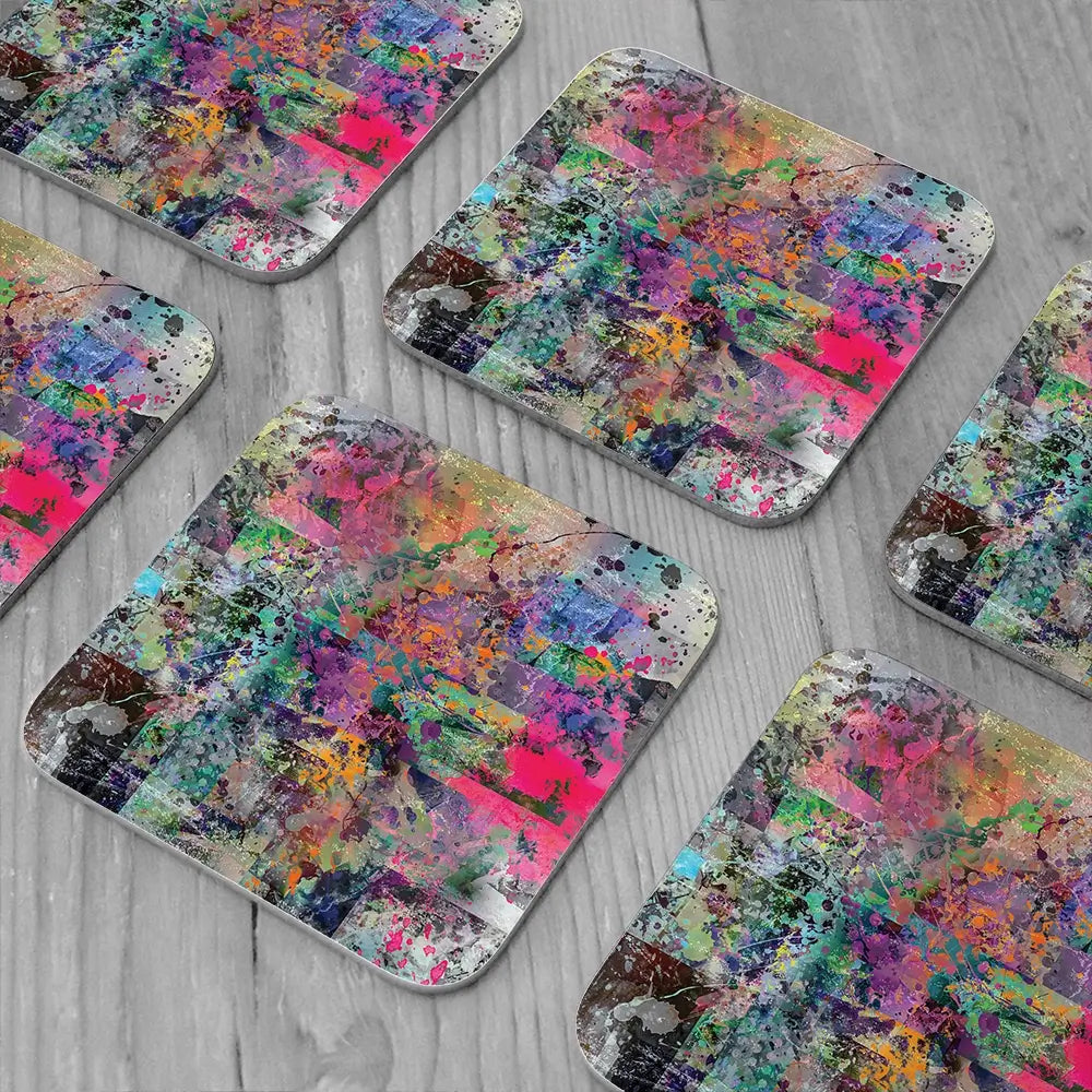 Street Art Coaster Set Street Art Coaster Set wall art product ARTEMENKO VALENTYN / Shutterstock