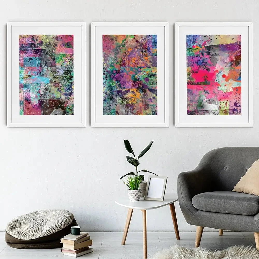 Street Art Framed Art Print Trio Street Art Framed Art Print Trio wall art product ARTEMENKO VALENTYN / Shutterstock