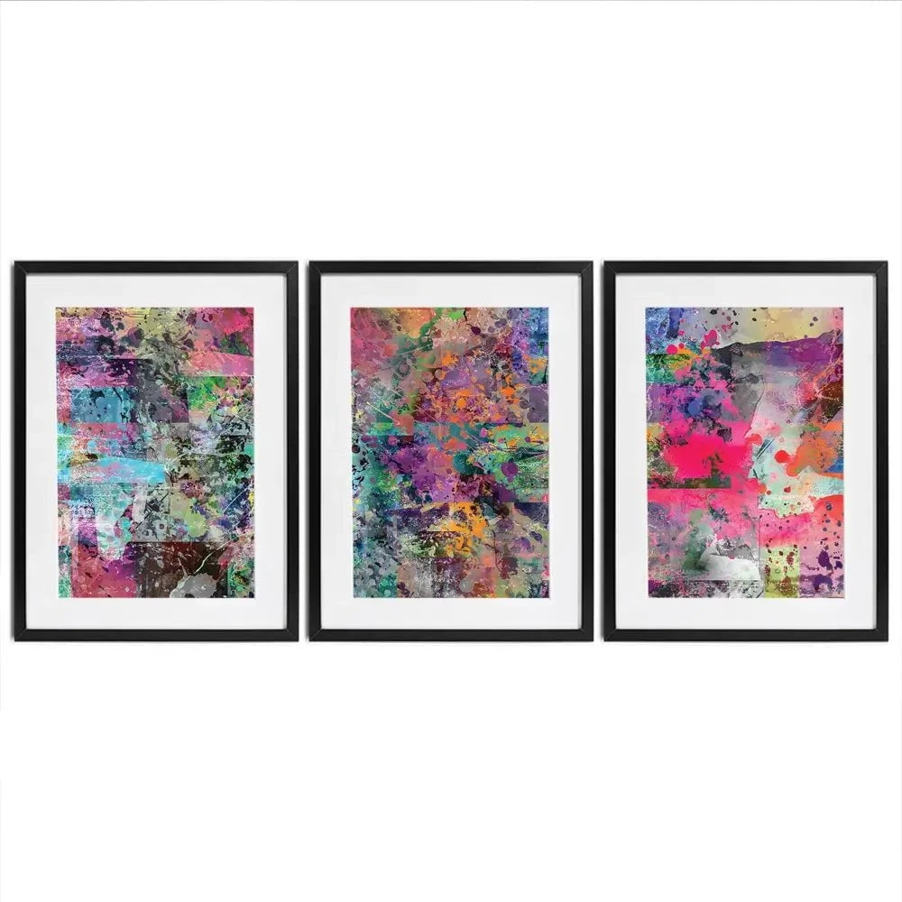 Street Art Framed Art Print Trio Street Art Framed Art Print Trio wall art product ARTEMENKO VALENTYN / Shutterstock