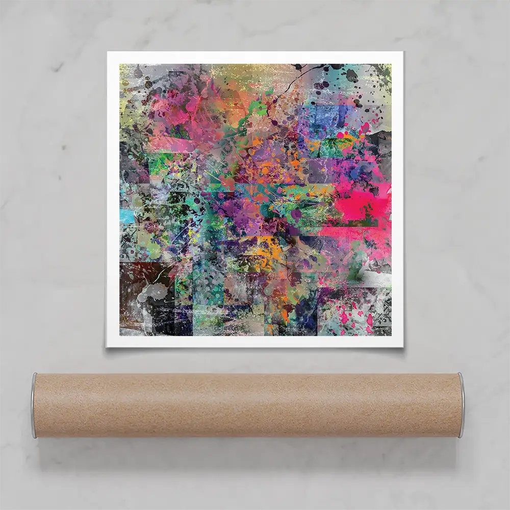 Street Art Square Art Print Street Art Square Art Print wall art product ARTEMENKO VALENTYN / Shutterstock
