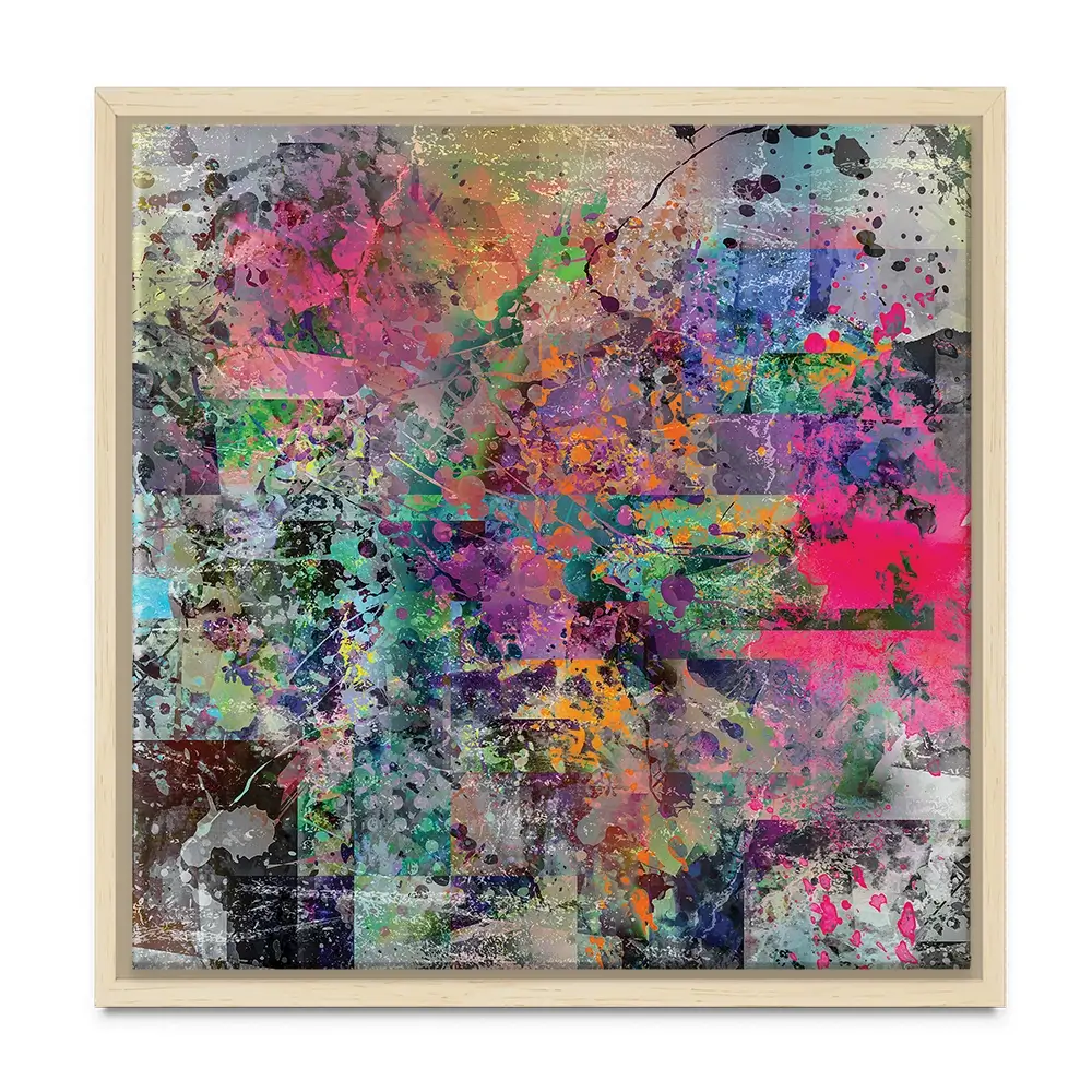 Street Art Square Canvas Print Street Art Square Canvas Print wall art product ARTEMENKO VALENTYN / Shutterstock