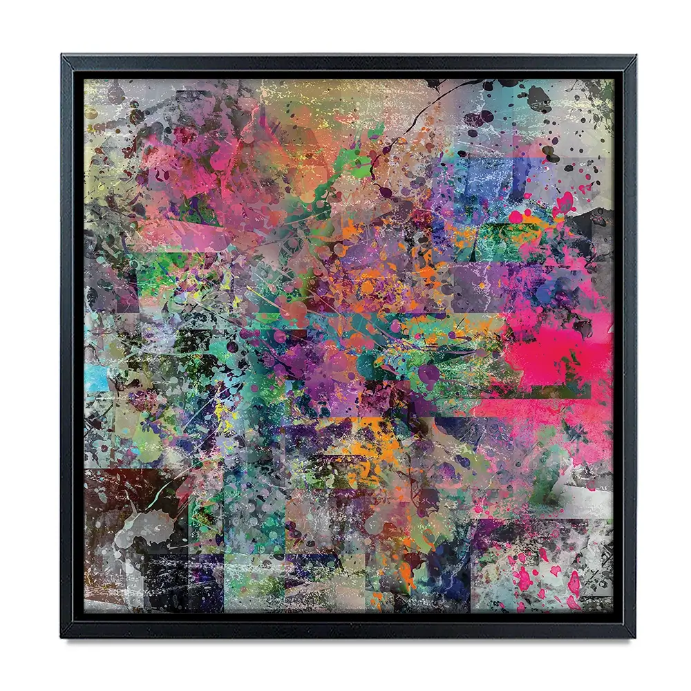Street Art Square Canvas Print Street Art Square Canvas Print wall art product ARTEMENKO VALENTYN / Shutterstock