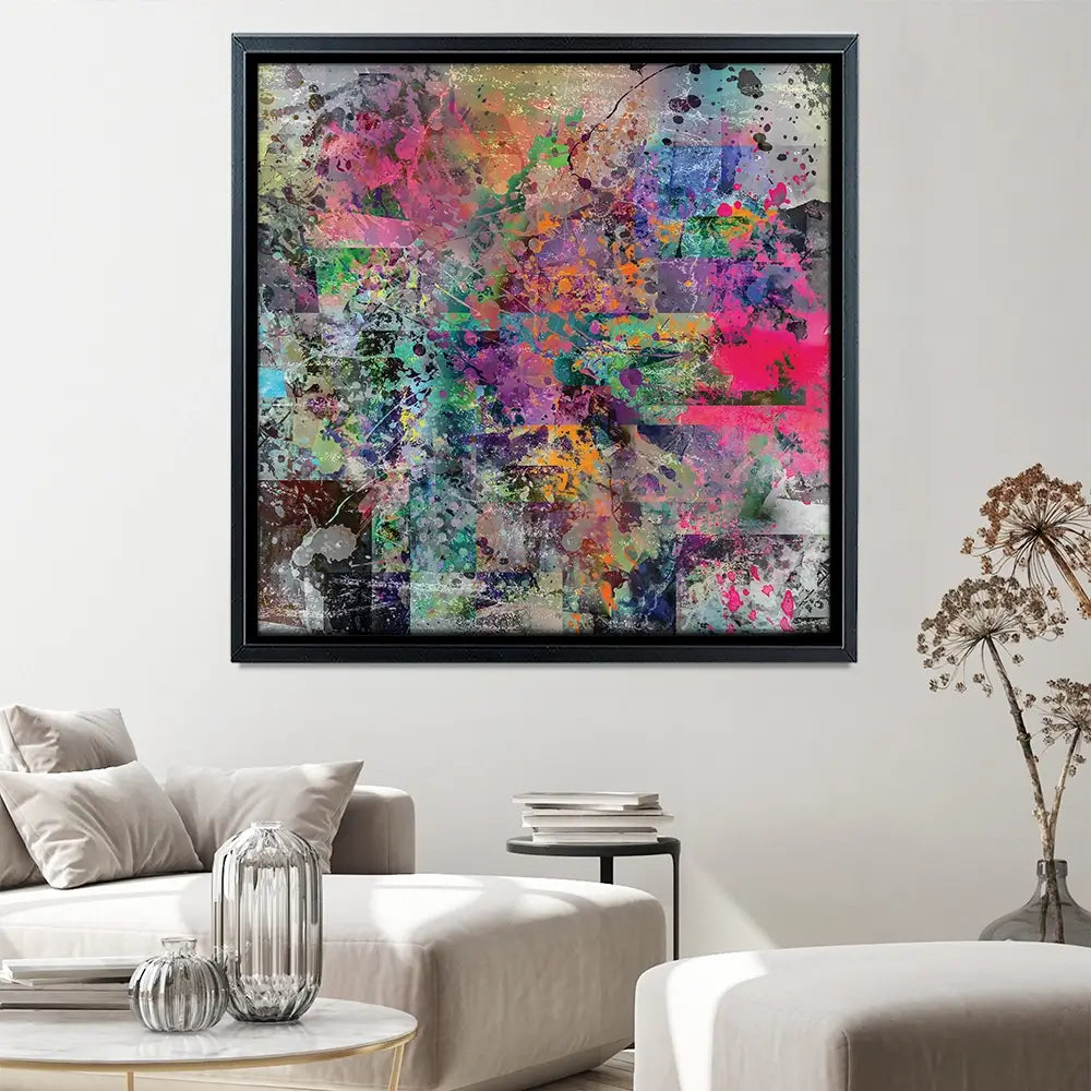 Street Art Square Canvas Print Street Art Square Canvas Print wall art product ARTEMENKO VALENTYN / Shutterstock