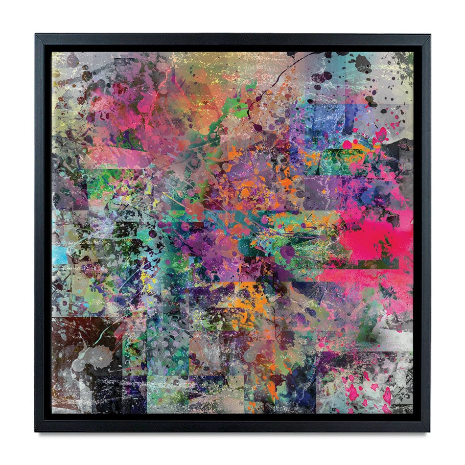 Street Art Square Canvas Print wall art product ARTEMENKO VALENTYN / Shutterstock