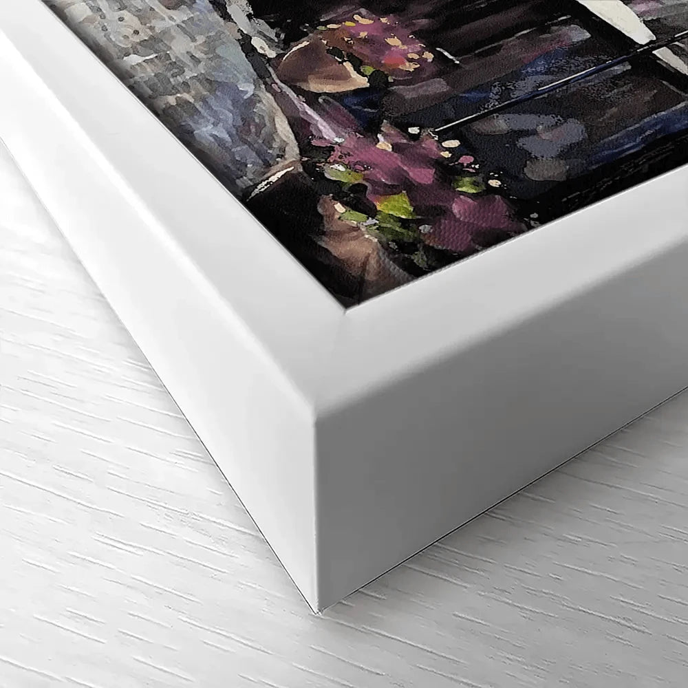 Streets of Paris Canvas Print Streets of Paris Canvas Print wall art product lisima / Shutterstock