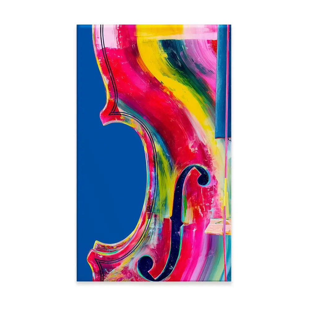 Strings In Bloom Canvas Print Strings In Bloom Canvas Print wall art product Chromatic Storm Studio
