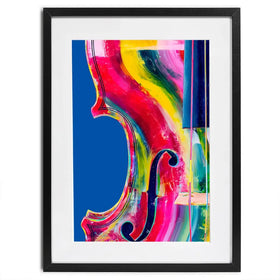 Strings In Bloom Framed Art Print Strings In Bloom Framed Art Print wall art product Chromatic Storm Studio