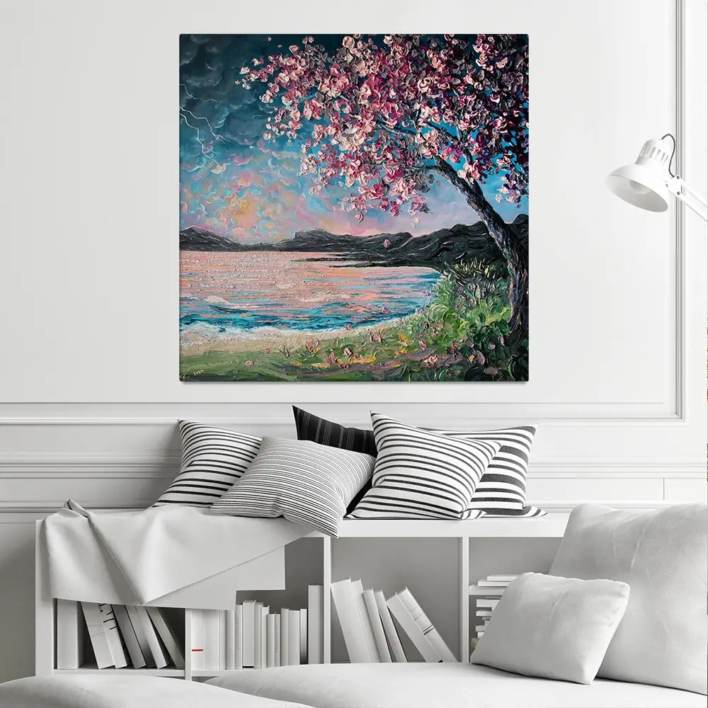 Struck By You Square Canvas Print Struck By You Square Canvas Print wall art product Art Print Shop