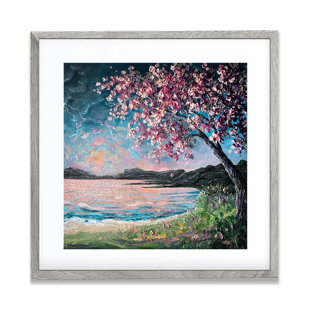 Struck By You Square Framed Art Print Struck By You Square Framed Art Print wall art product Art Print Shop