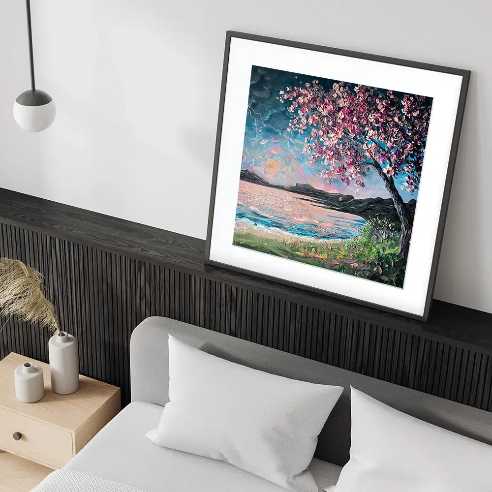 Struck By You Square Framed Art Print Struck By You Square Framed Art Print wall art product Art Print Shop