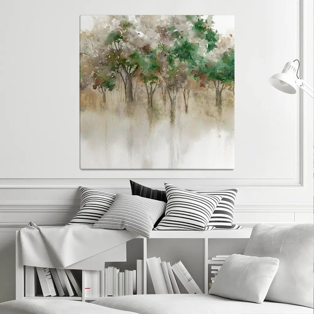 Subtle Reflections Square Canvas Print Subtle Reflections Square Canvas Print wall art product Carol Robinson
