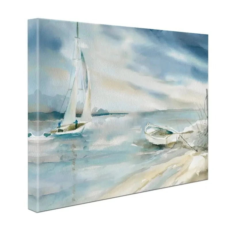 Subtle Sail Canvas Print Subtle Sail Canvas Print wall art product Carol Robinson