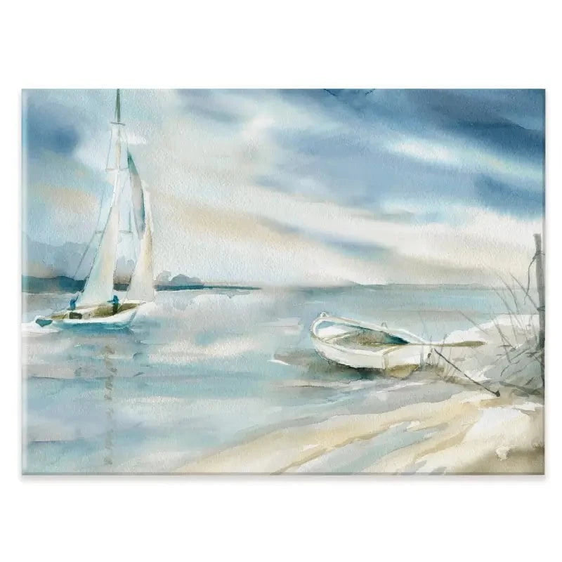Subtle Sail Canvas Print Subtle Sail Canvas Print wall art product Carol Robinson