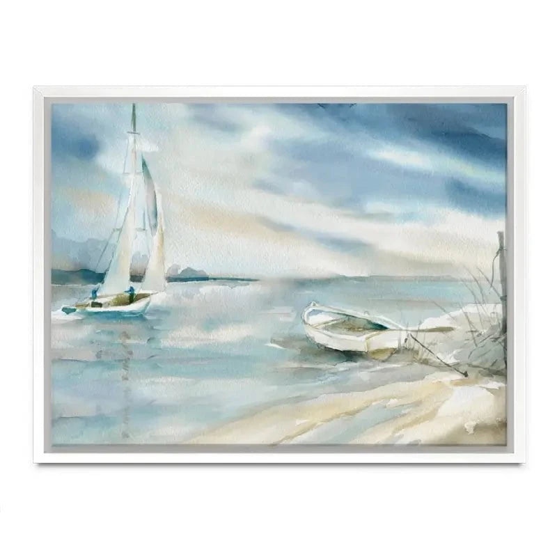 Subtle Sail Canvas Print Subtle Sail Canvas Print wall art product Carol Robinson