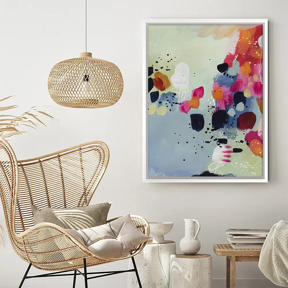 Subtle Spectrum Canvas Print Subtle Spectrum Canvas Print wall art product Lisa Nohren - Independent